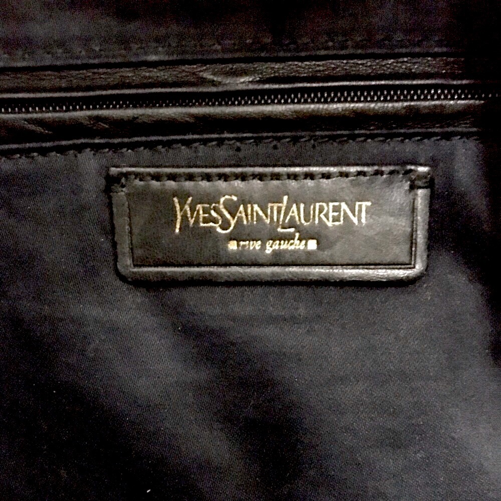 💯 YSL Yves Saint Laurent / Patent “Downtown” - Picture 7 of 15